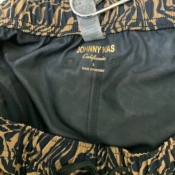 Johnny Was NWOT Mens Swim Trunk Boho Sz large - Picture 4 of 4